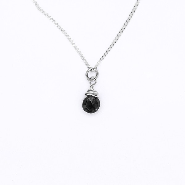 Onyx Drop Necklace