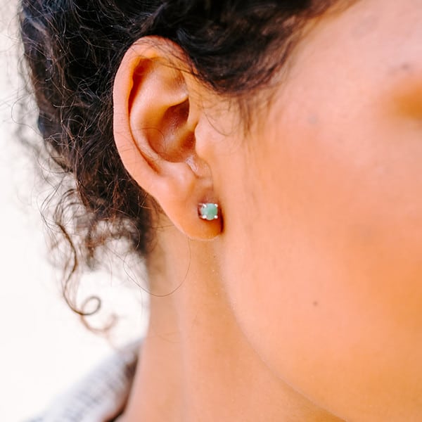 Emerald Studs