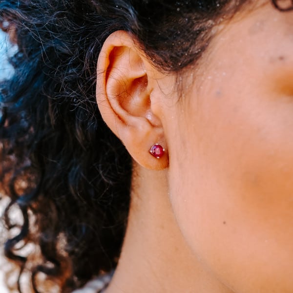 Ruby Studs