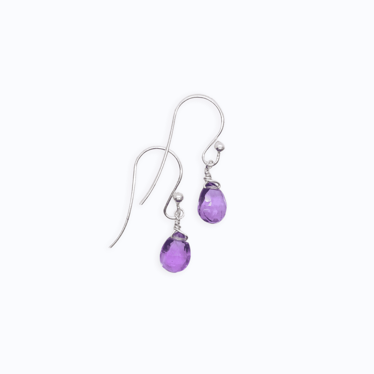 Amethyst Drop Earrings