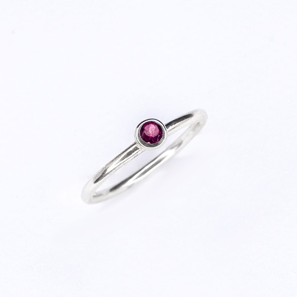 Pink Tourmaline Ring