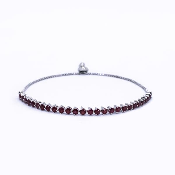 Ruby Tennis Bracelet