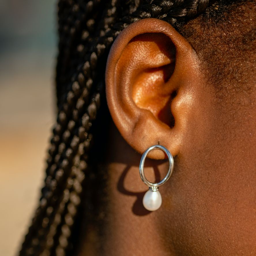 Oh! So Pearl Stud Earrings
