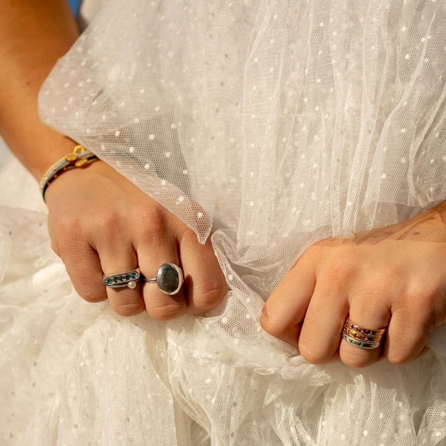 Star Struck Birthstone Ring