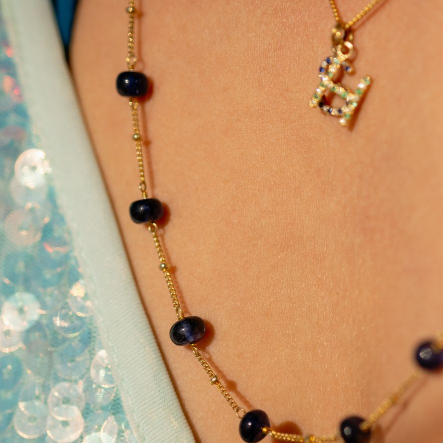 Gemstone necklace