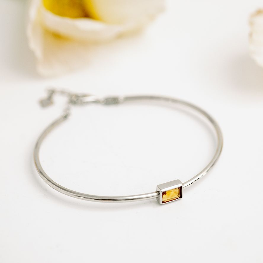 Birthstone Bangle Citrine