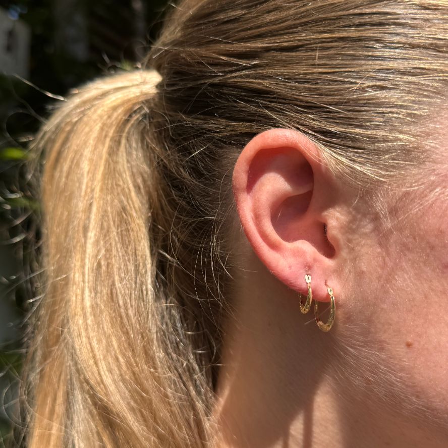 Only Once Large Hoops