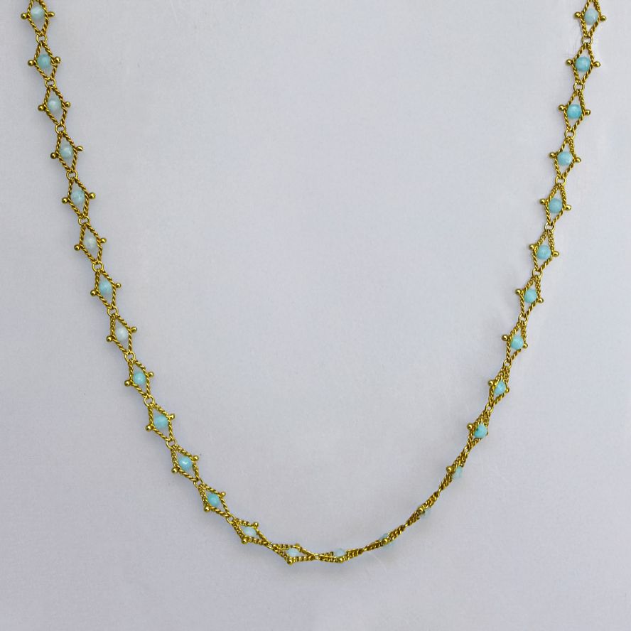 Lacey gemstone Necklace