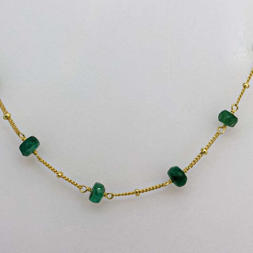 Gemstone necklace