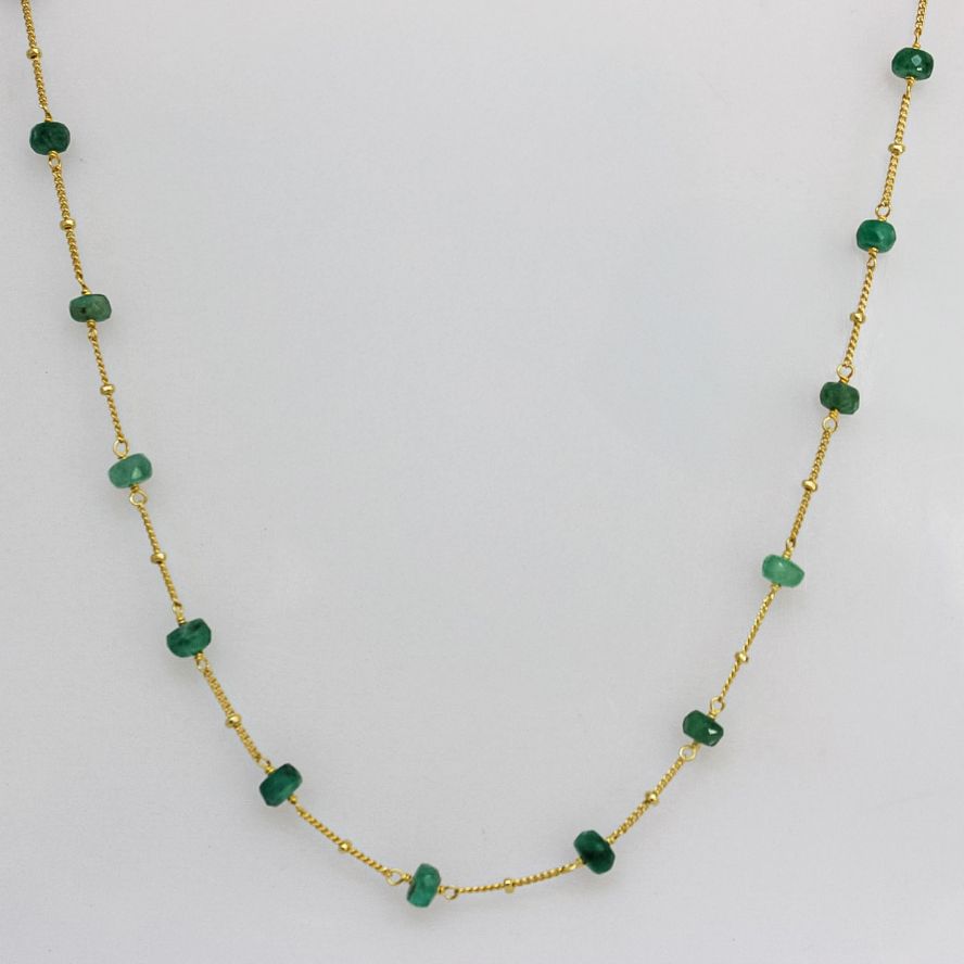 Gemstone necklace