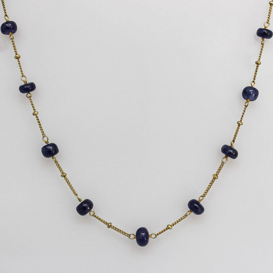 Gemstone necklace