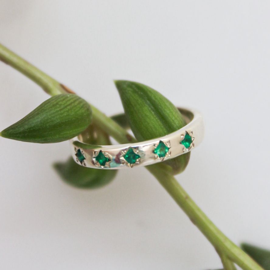 Star Struck Birthstone Ring