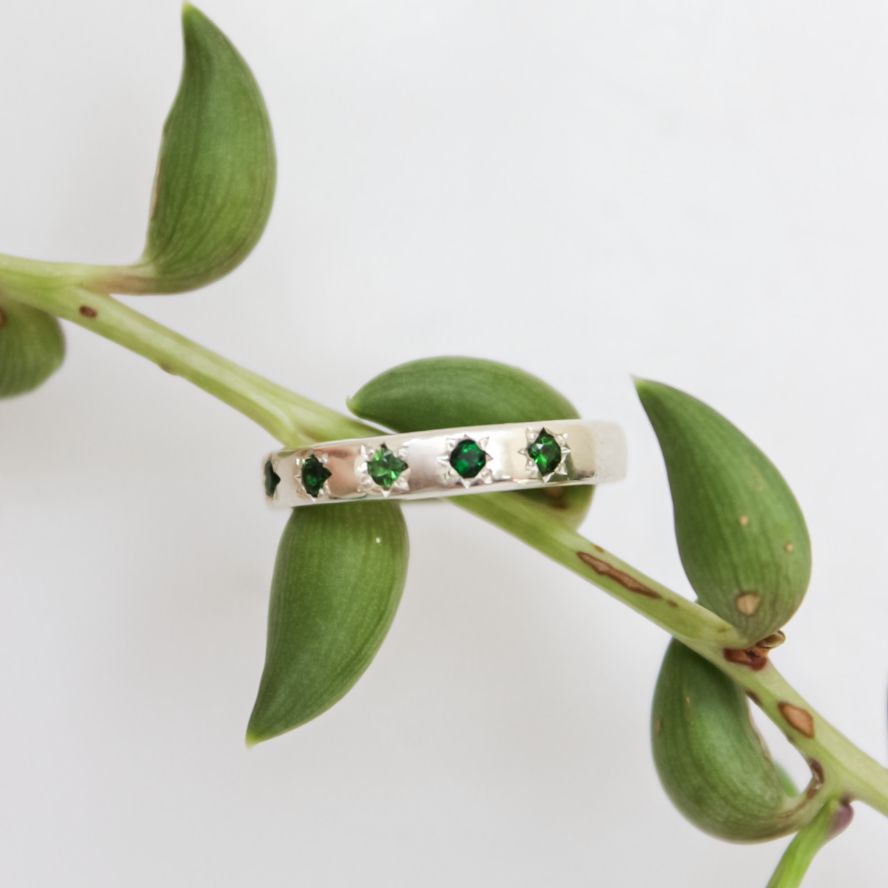 Star Struck Birthstone Ring