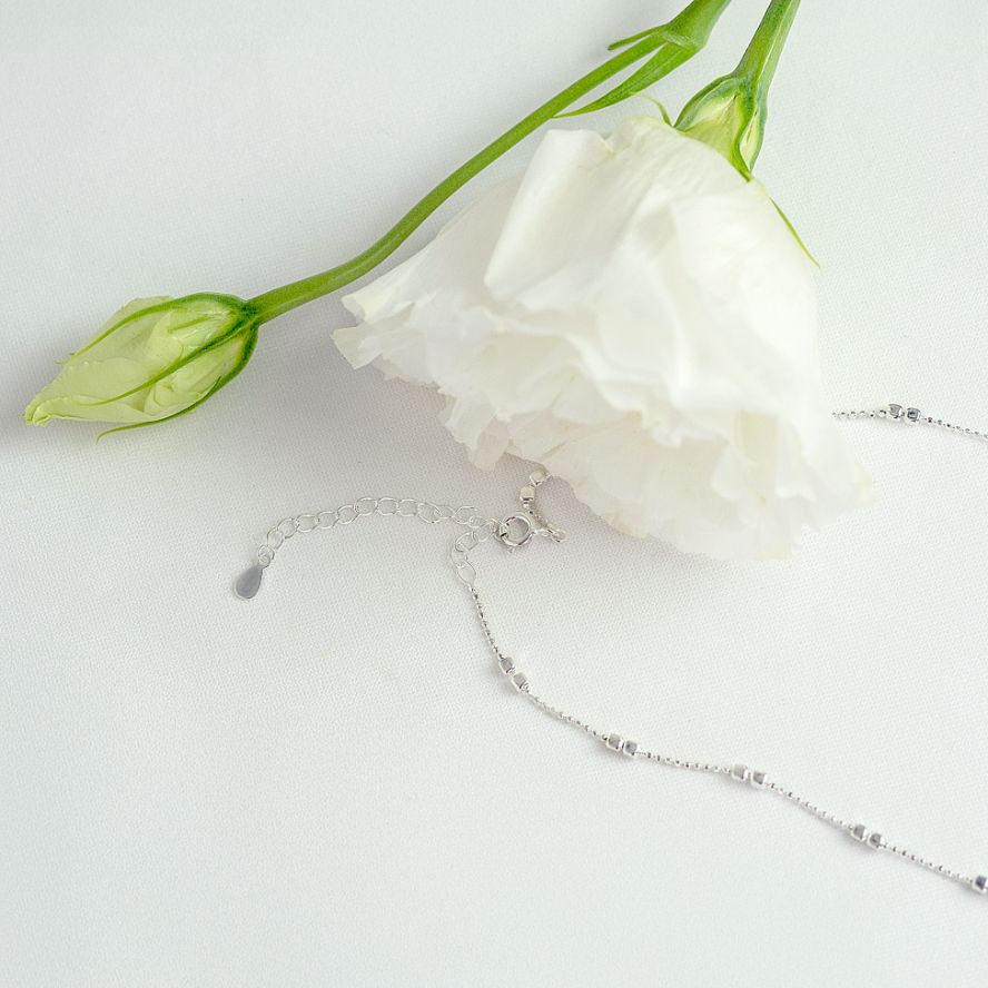 Square Bead Necklace