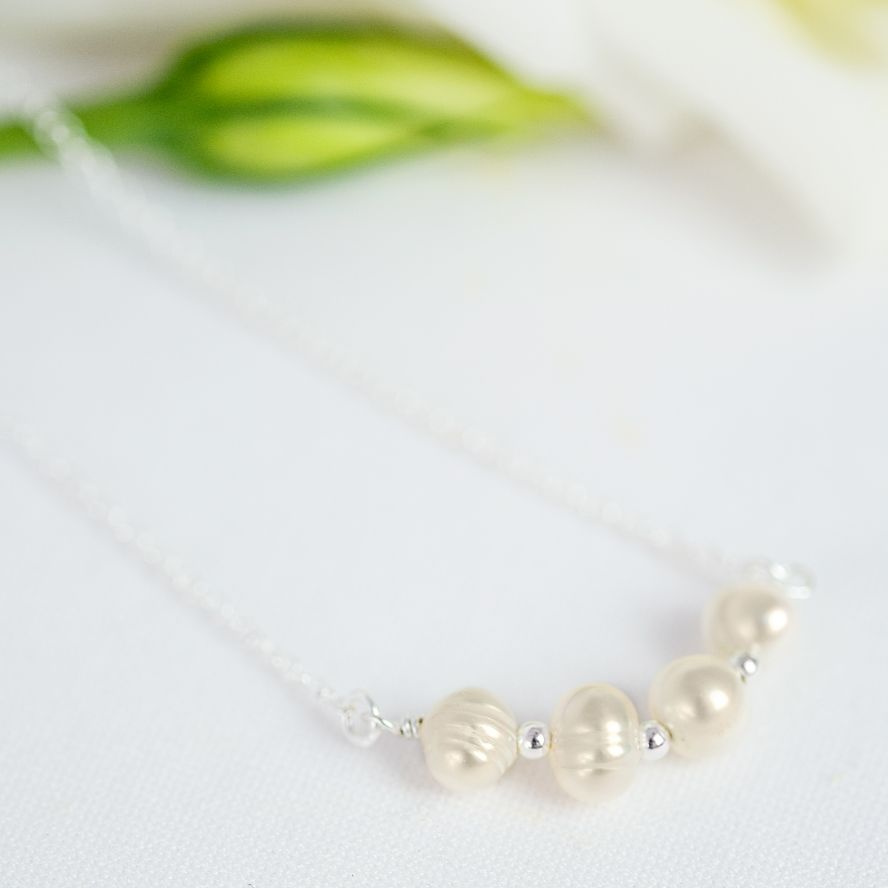 Quattro Pearl Necklace