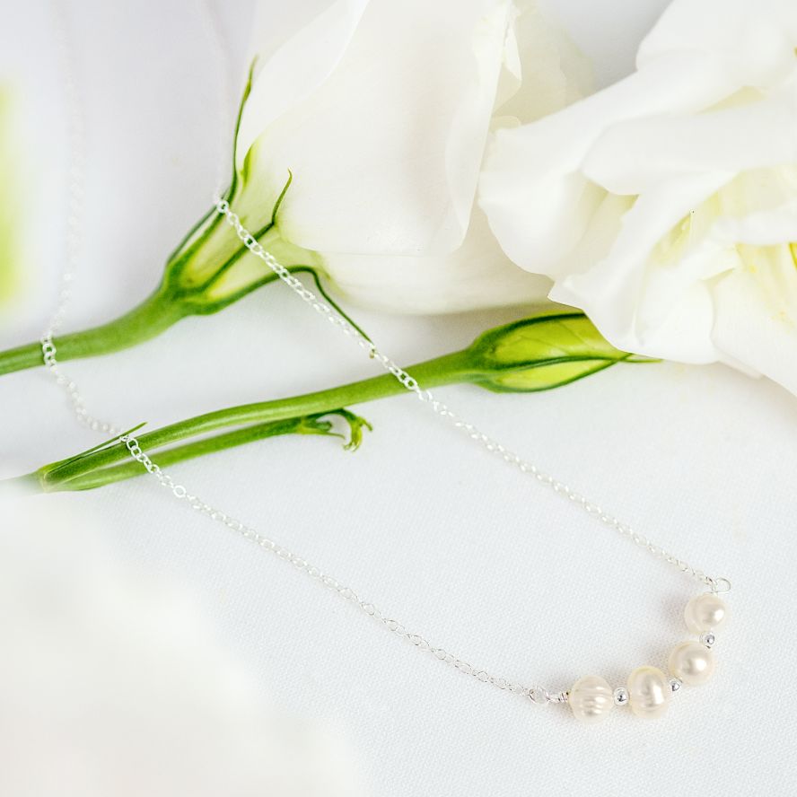 Quattro Pearl Necklace