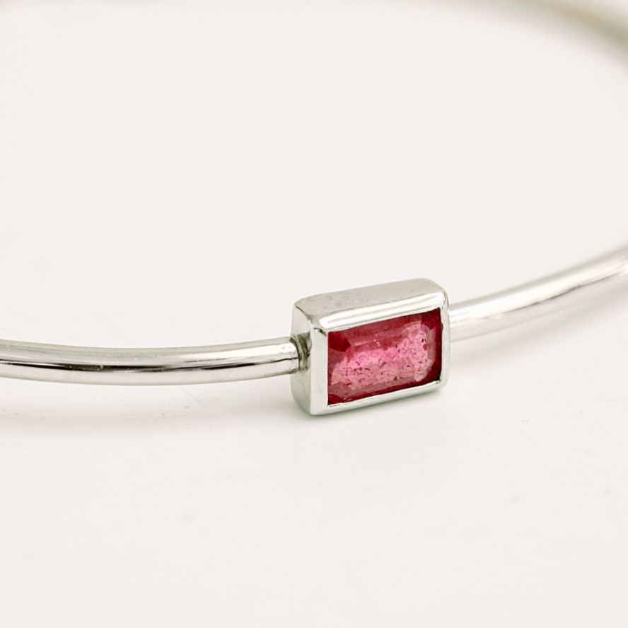 Birthstone Bangle Ruby