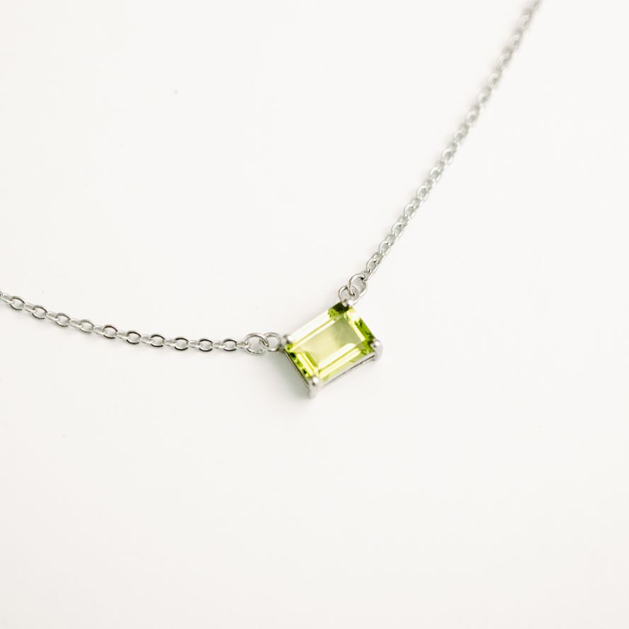 Birthstone Peridot Necklace