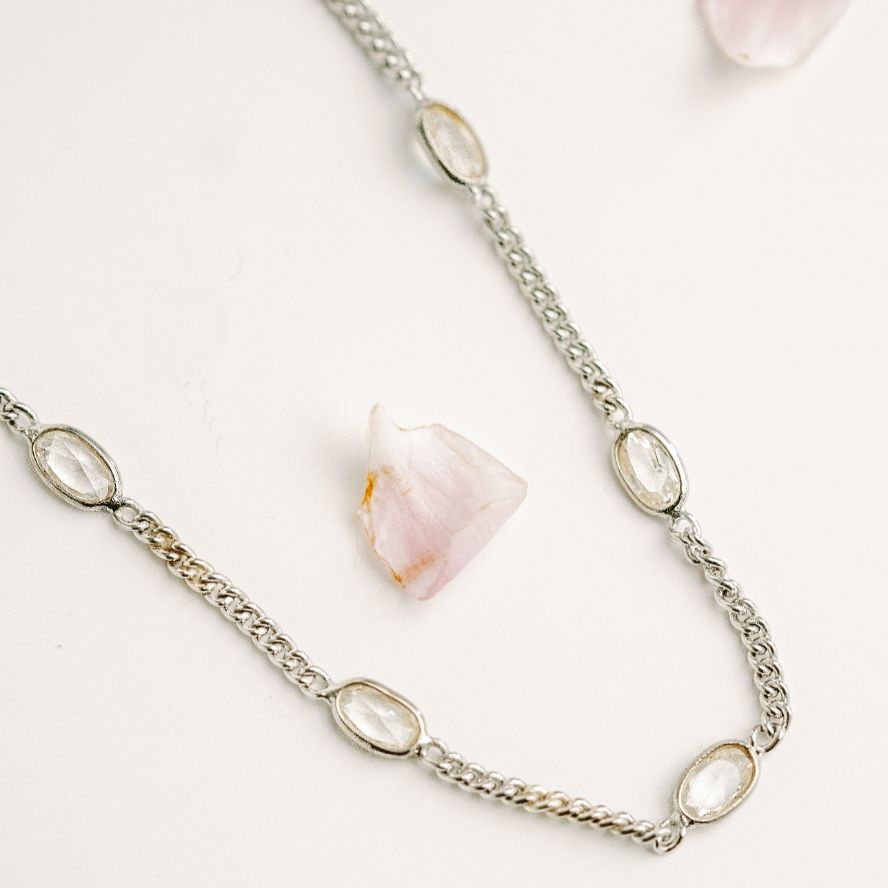 Birthstone Clear Quartz BLING Bracelet