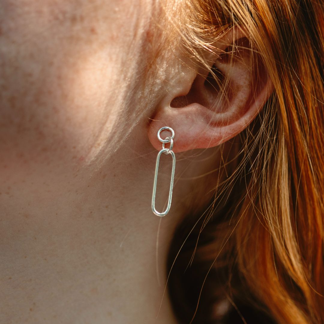 Silver Dangle Earrings