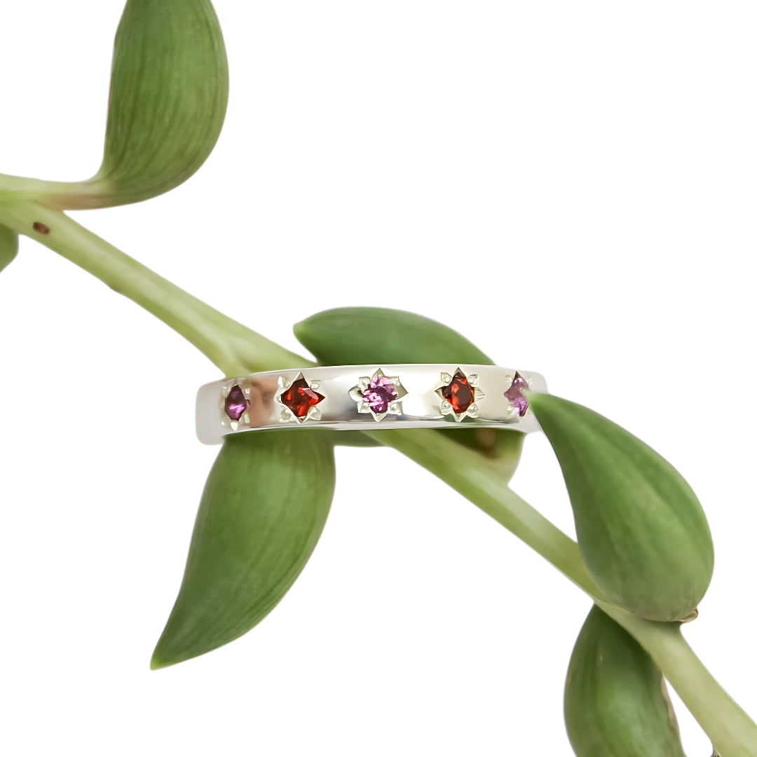 Star Struck Birthstone Ring