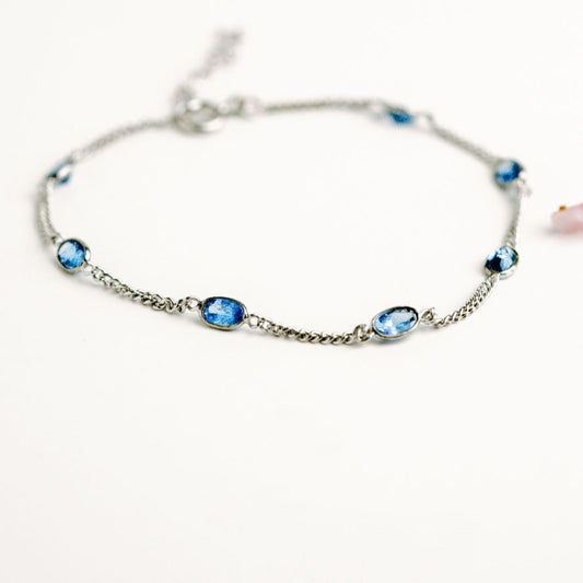 Birthstone Tanzanite BLING Bracelet