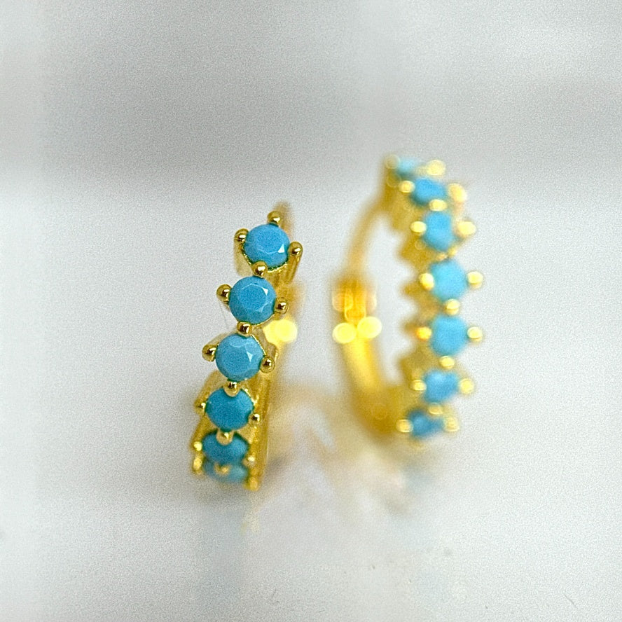 Turquoise Huggies