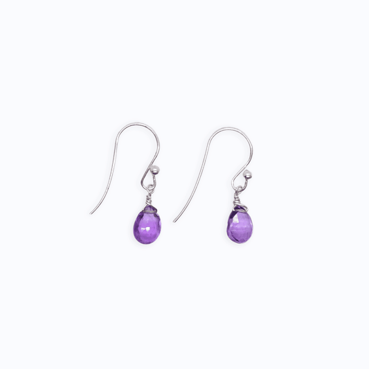 Amethyst Drop Earrings