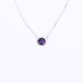 Amethyst Slider Pendant