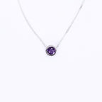 Amethyst Slider Pendant