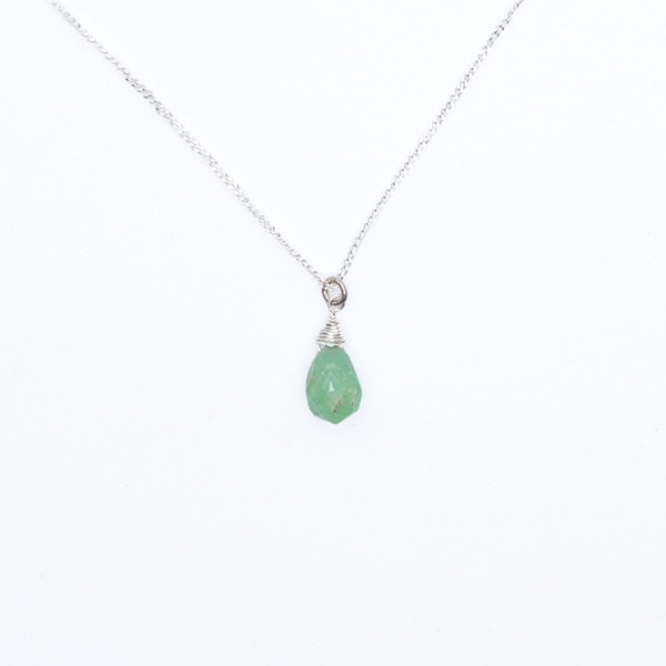 Chrysoprase Drop