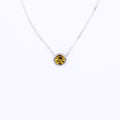 Citrine Slider Pendant
