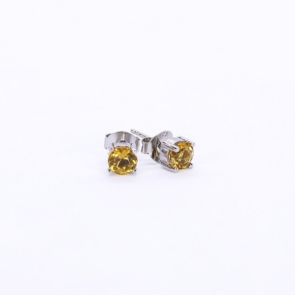 Citrine Studs