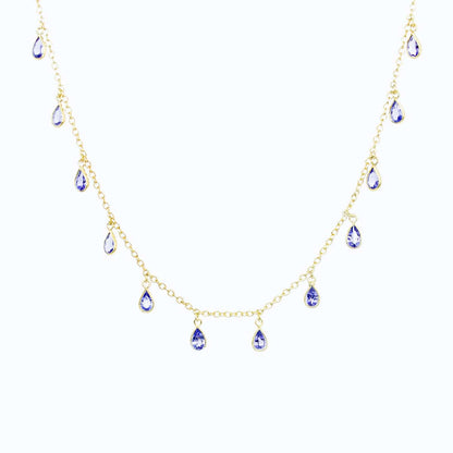 Drop Me Bling Tanzanite Necklace