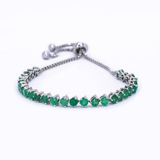 Emerald Tennis Bracelet