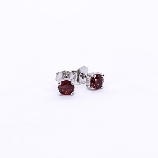 Garnet Studs