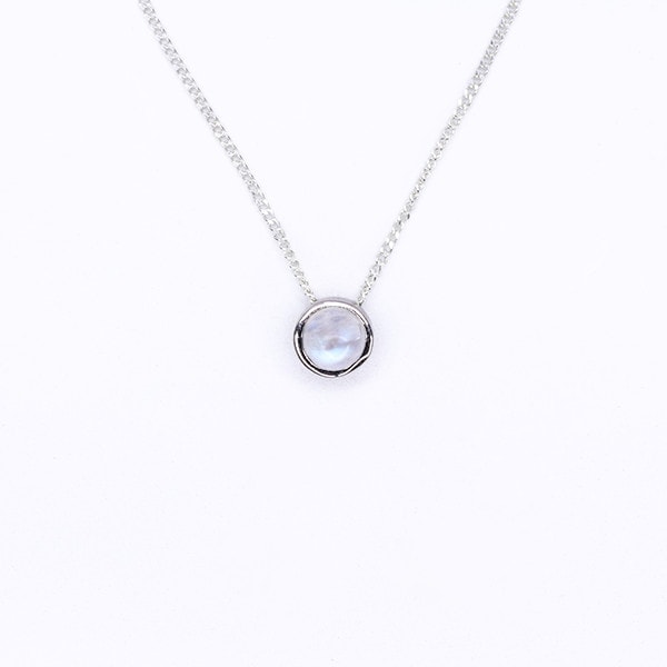 Moonstone Slider Necklace