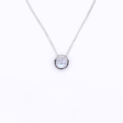 Moonstone Slider Necklace