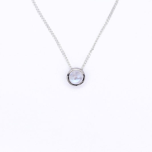 Moonstone Slider Necklace