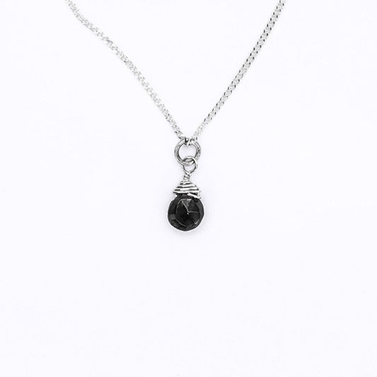 Onyx Drop Necklace