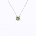 Peridot Slider Pendant