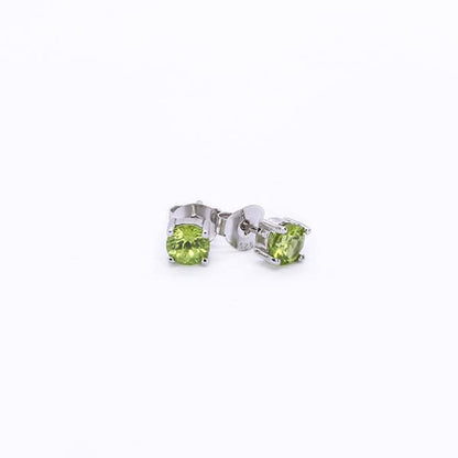 Peridot Studs