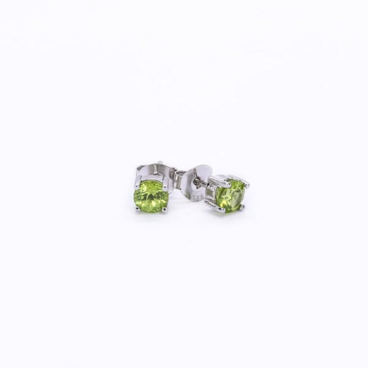 Peridot Studs