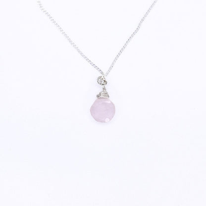 Rose Quartz Drop