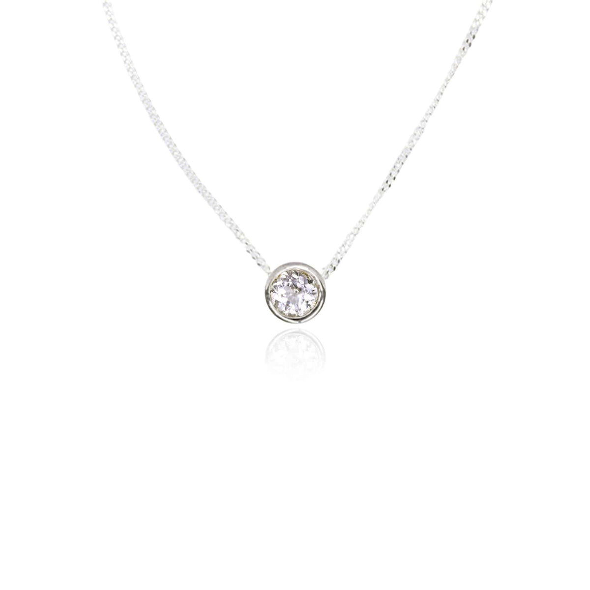 Clear Quartz Slider Pendant