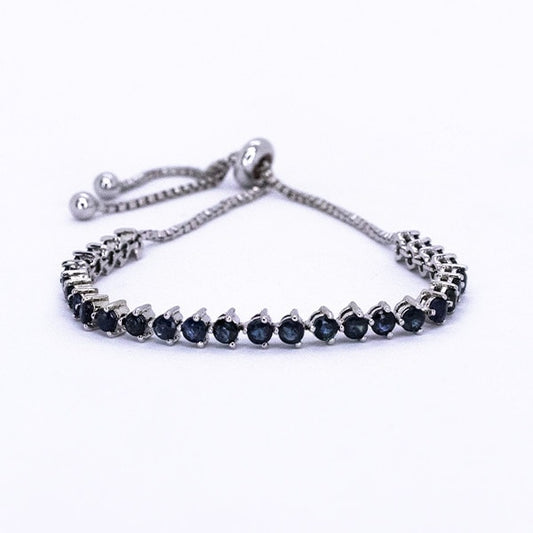 Sapphire Tennis Bracelet