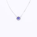 Tanzanite Slider Pendant