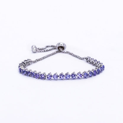 Tanzanite Tennis Bracelet