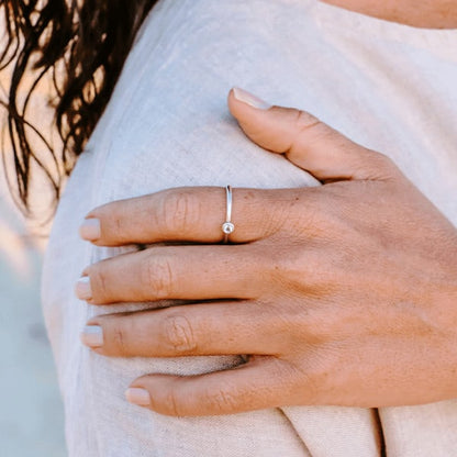 Aquamarine Ring