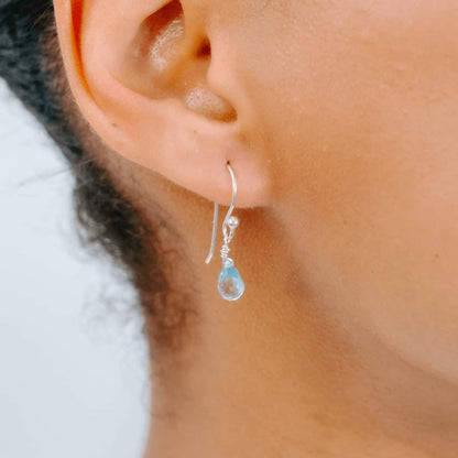 Topaz Drop Earrings